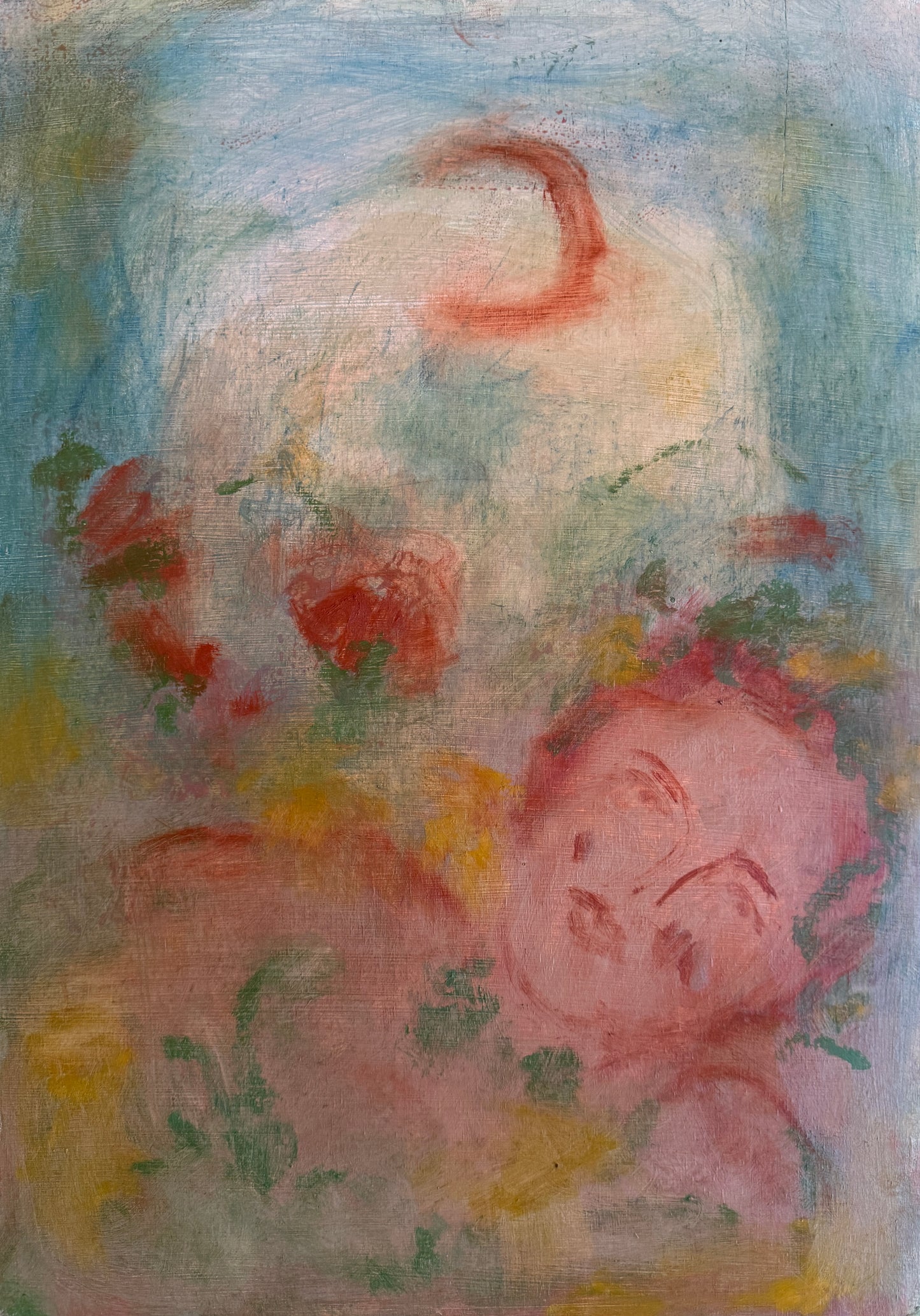 Night garden nymph A3