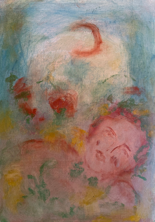 Night garden nymph A3